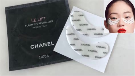 chanel eye bag treatment|Chanel le lift patches.